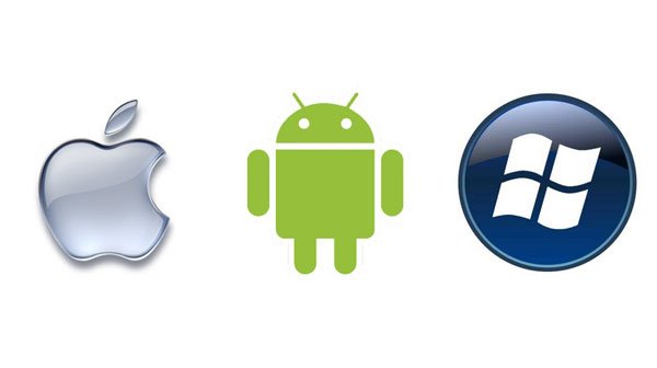 Sistemas IOS, Android e Windows Phone